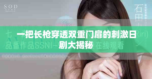 一把长枪穿透双重门扉的刺激日剧大揭秘