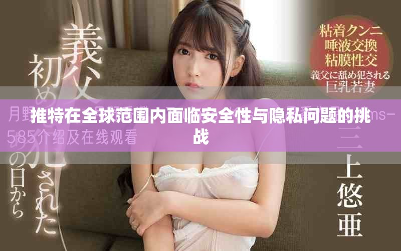 推特在全球范围内面临安全性与隐私问题的挑战