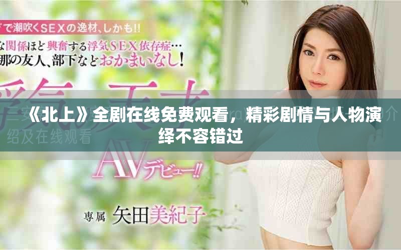 《北上》全剧在线免费观看，精彩剧情与人物演绎不容错过