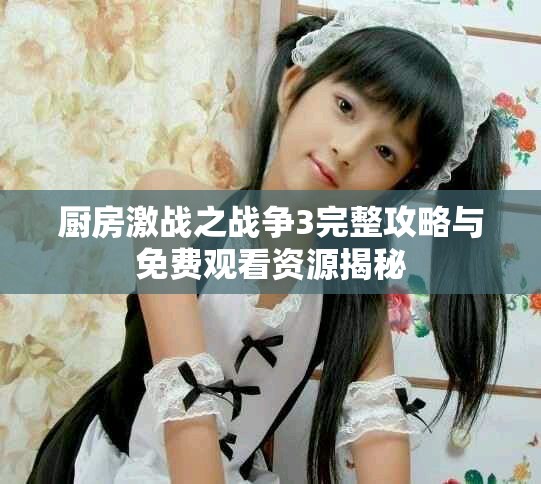 厨房激战之战争3完整攻略与免费观看资源揭秘