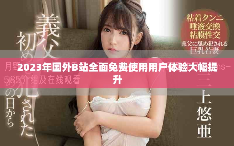 2023年国外B站全面免费使用用户体验大幅提升