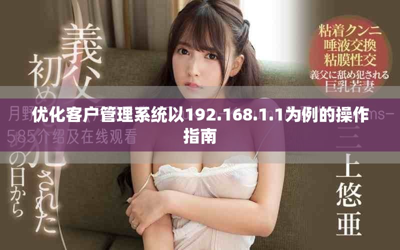 优化客户管理系统以192.168.1.1为例的操作指南